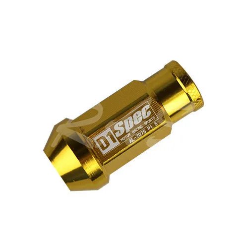 Gold RASTP 20 шт. D1 Spe производительность Гоночные Колесные гайки винт M12x1.5/1,25 длина 50 мм алюминиевый Универсальный RS-LN007 - Название цвета: Gold