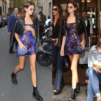 

Women Dress Sale A-line Print Sleeveless Above Knee, Mini 2019 Hot Fashion Dress Retro Chinese Style Embroidery Straps Woman