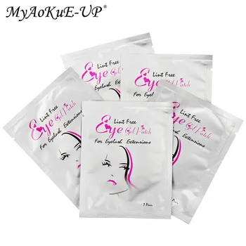 

Hot 500 Pairs Make Up Tools Best quality eyelash patches New Style Eye Pads Wholesale Lint Free Eyelash Extension