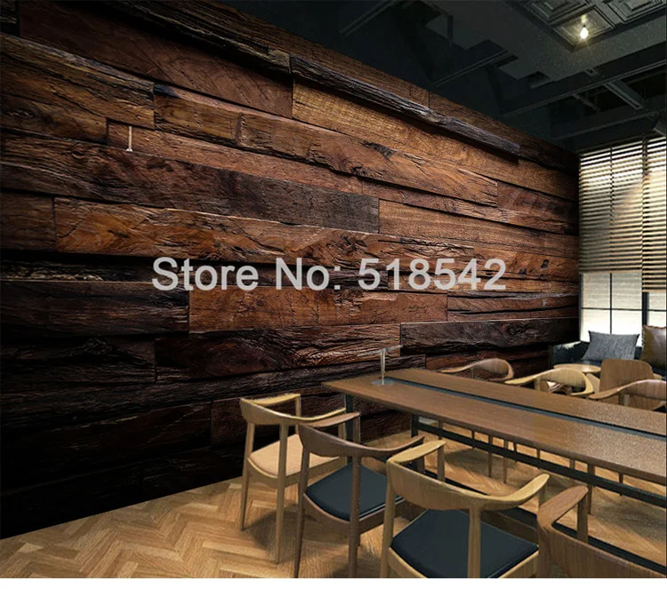 retro nostálgico painéis madeira grão decoração mural 3d para paredes