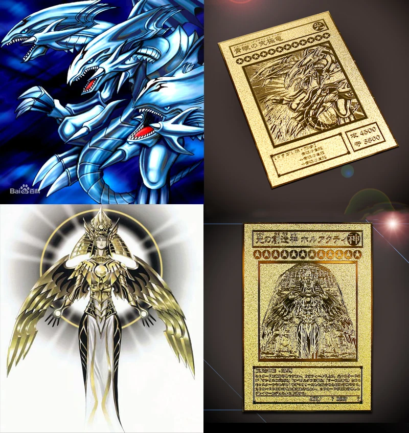 

YU GI OH Metal Card Local Japanese BLUE EYES ULTIMATE DRAGON God of Light Creation FULL Edition Collection Card Kids Toy Gift