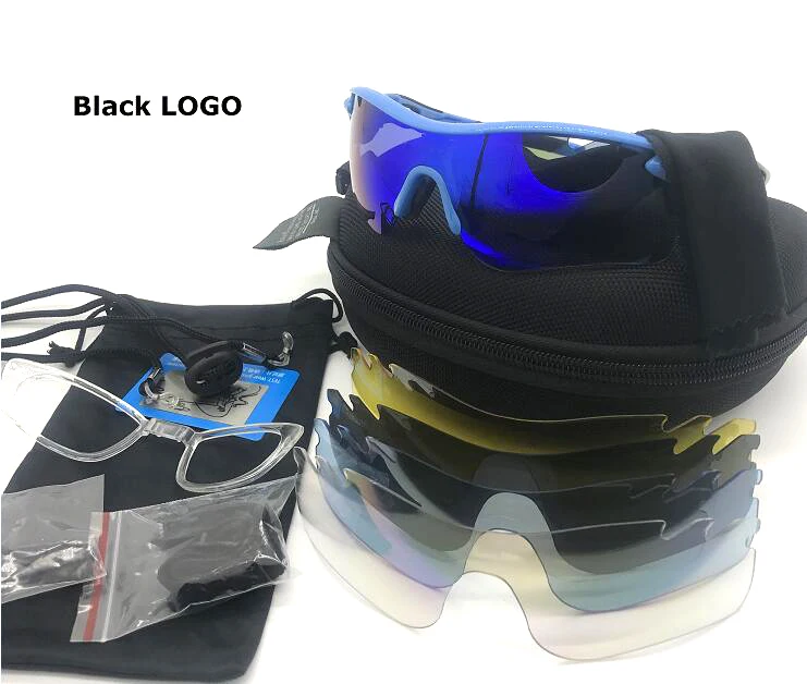 Polarized 5 lens Очки для велоспорта с 5 линзами, поляризационные, для спорта, рыбалки, бега, верховой езды,, солнцезащитные очки для велосипеда, очки для мужчин и женщин - Цвет: Polarized 5 lens