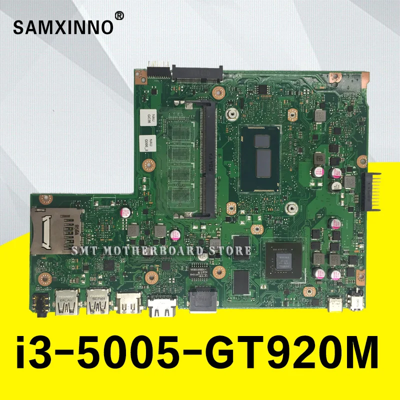X540LJ With i3-5005 CPU GT920M X540LJ 2 GB VRAM Mainboard REV 2.1 For ASUS Laptop Motherboard USB 3.0 100% Tested Motherboard X540LJ With i3-5005 CPU GT920M X540LJ 2 GB VRAM Mainboard REV 2.1 For ASUS Laptop Motherboard USB 3.0 100% Tested Motherboard