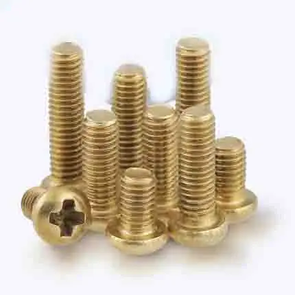 Болты Phillips M6 медные полукруглые крестообразные отверстия длина 10 60 мм|phillips screws|head