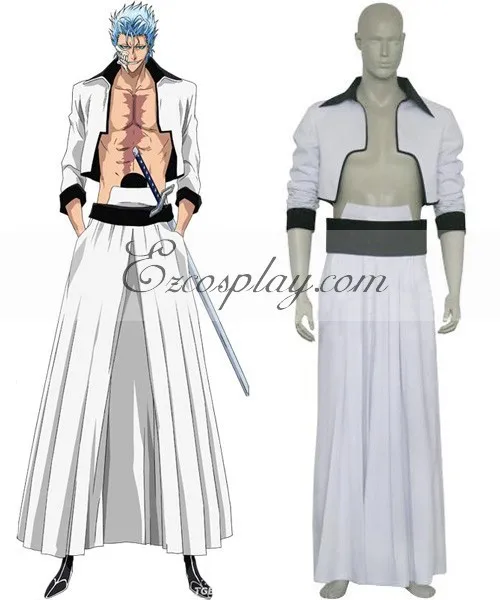 Bleach Sexta Espada Grimmjow Jeagerjaques Cosplay Costume E001in Anime
