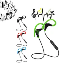 Wireless Bluetooth Earphones Headphones Sweatproof For Sports Gym Stereo Music Universal For Mobile Phone Wire Control цена Wireless Bluetooth Earphones Headphones Sweatproof For Sports Gym Stereo Music Universal For Mobile Phone Wire Control цены онлайн
