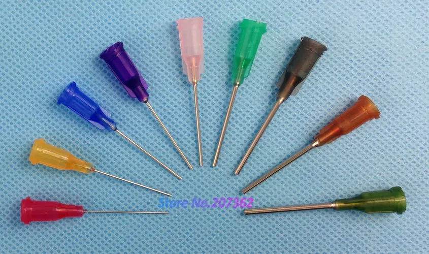 assorted gauges 1 inch epoxy resin precision Blunt Needle Dispense Tips