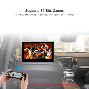 

XST 2PCS 10.1Inch HD Touch Screen Car Headrest Monitor MP5 DVD Video Player USB/SD/HDMI/IR/FM/Game/TFT LCD Digital Display