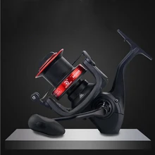 BB 4,1: 1 вращающаяся Рыболовная катушка со сменной ручкой автоматическая складная 8000-12000 серия скорость соотношение 4,1: 1 большой Рыболовная катушка