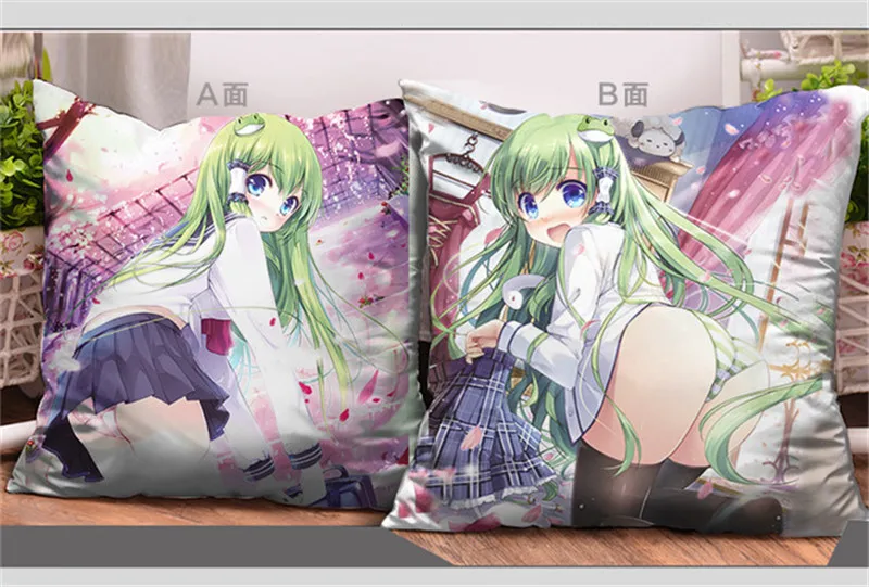 43 х 43 см Декоративные подушки Touhou Project мультфильм подушки качество аниме Подушка Мягкая двусторонняя печатных подушки рождественские подарки