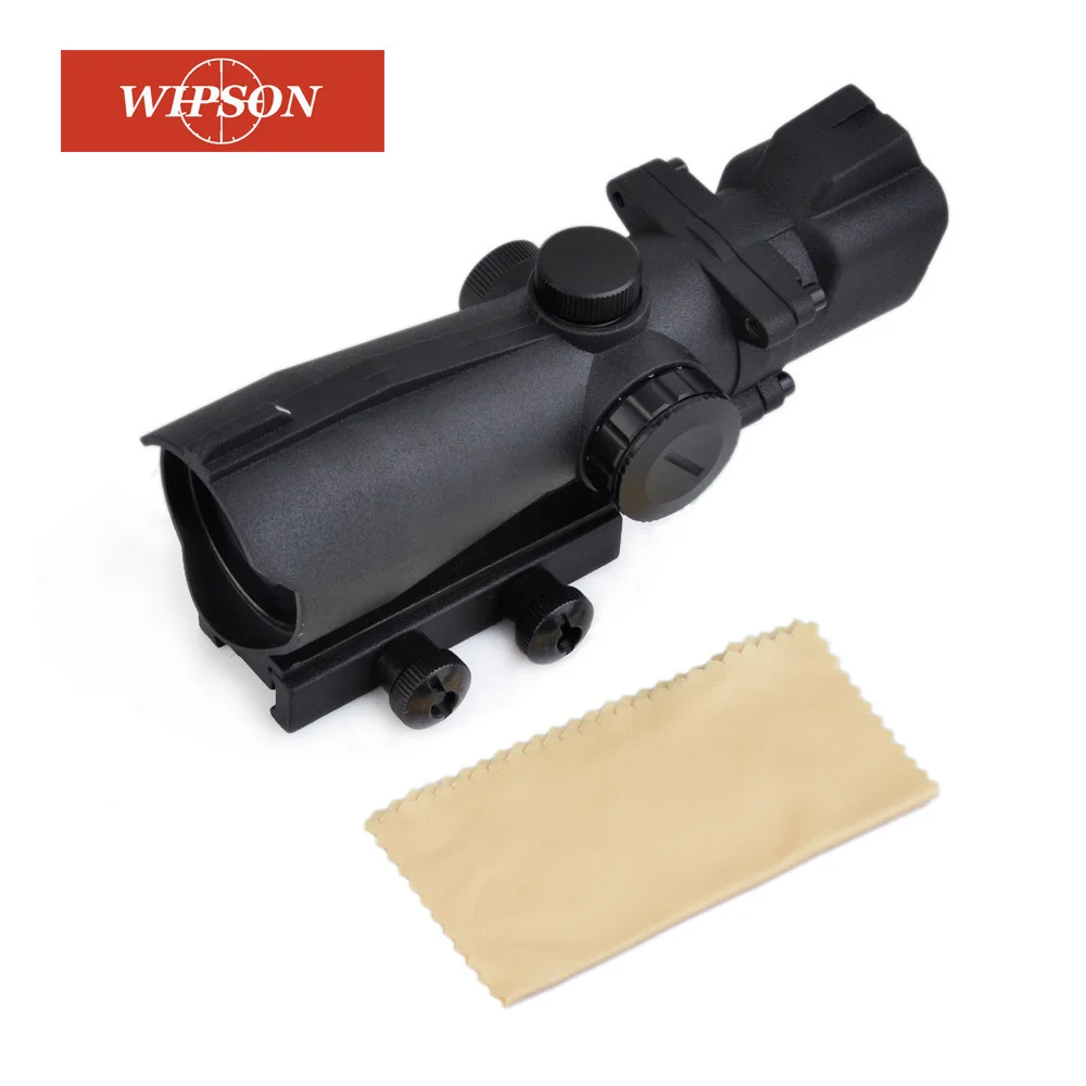 

WIPSON Aim Optical sight 2x42 Red/Green Dot Rifle Lights With 2X Magnification Weapon light For Hunting Collimating sight