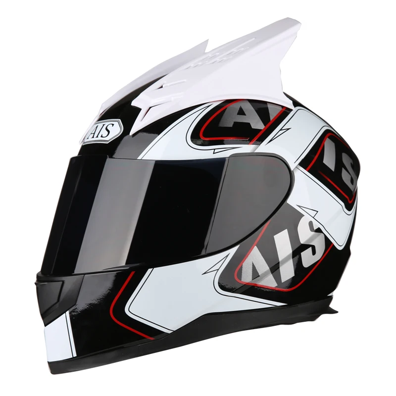 

Motorcycle Helmet Flip Up Motobike Helmet With Inner Sun Visor Double Lens Modular Motocross Full Face Helmet Capacete Casco