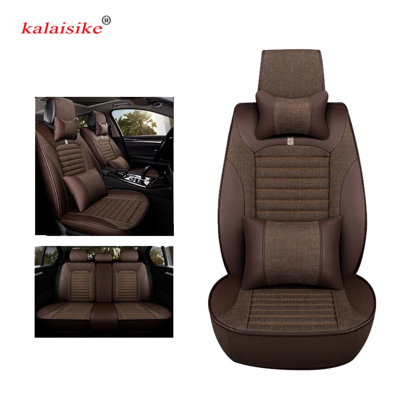 Универсальные автомобильные Чехлы kalaisike для Nissan Все модели note leaf teana tiida qashqai altima