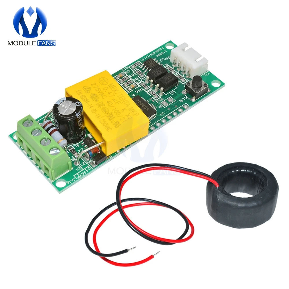 AC Multifunction Meter Watt Power Volt Amp Current Test Module PZEM-004T New