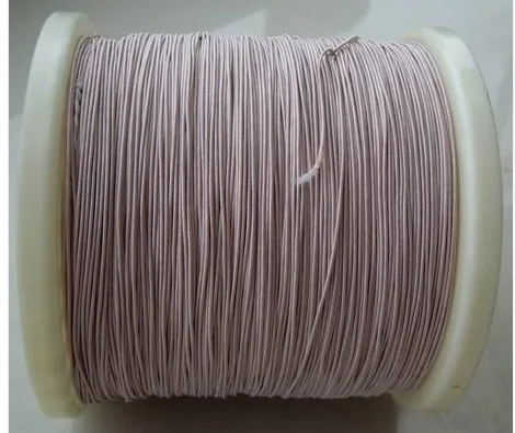 

Mine antenna Litz wire,Multi-strand polyester silk envelope braided multi-strand wire 0.1mmX45 strands,(50m /pc)