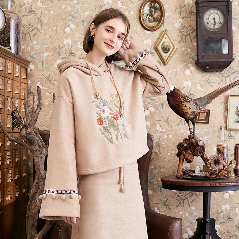 ARTKA 2018 Autumn Winter Women's Loose Exquisite