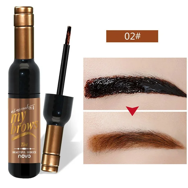 Eye Brow Waterproof Long lasting Peel Off Dye Eyebrow Gel Cream Mascara