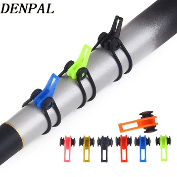 

10 pcs/bag Plastic Fishing Rod Pole Hook Keeper for Lockt Bait Bucket Height Safety Holder Fishing tackle Accessories Pesca