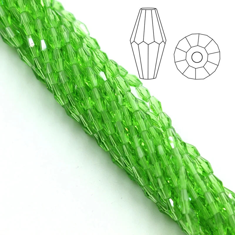 1200pcs Faceted Rondelle Beads, Messar 6mm Crystal Glass Beads AB Color Plated Bicone Faceted Glass Beads for Bracelet Necklace Jewelry Making Set