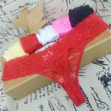 L xl xxl xxxl ajustado sexy acolhedor rendas briefs g tangas roupa interior lingerie para mulher 1pcs zx1041