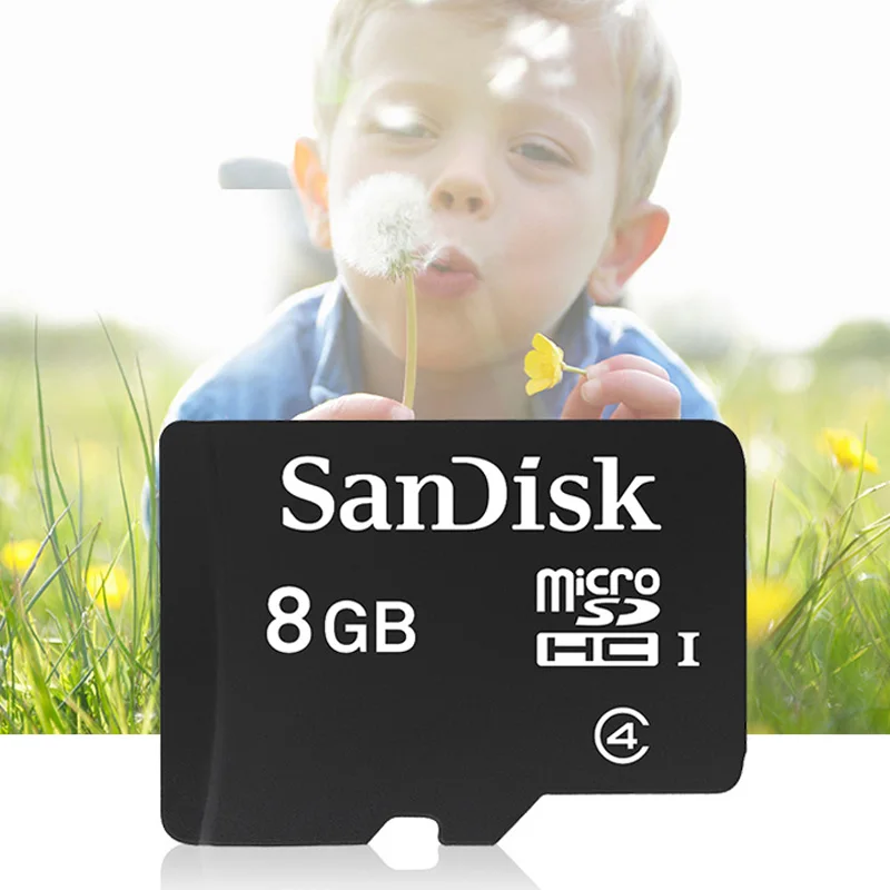 Sandisk micro sd 8 ГБ оригинальный microSDHC; оптовая продажа; Прямая поставка; Черный C4 карты памяти tarjeta memoria sd-карта 8 ГБ для планшета