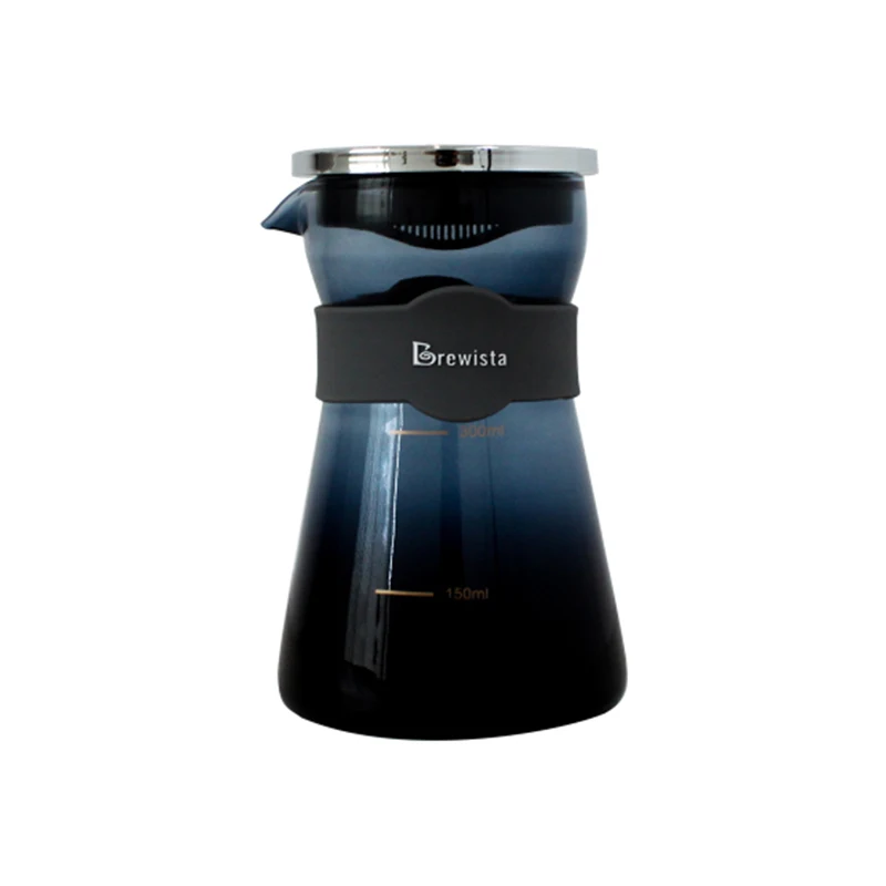 1-2 чашки V60 фильтры для кофе Brewista coffee dripper - Цвет: coffee server blue