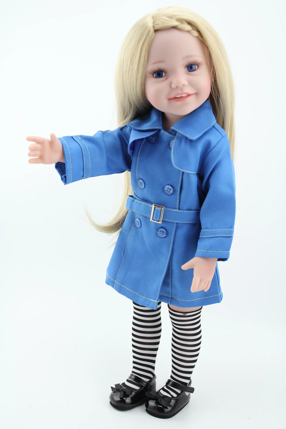 NPKDOLLReborn детские куклы 18 дюймов американская кукла девочки дети Playmate подарки на