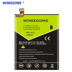 WONKEGONKE Li3925T44P8h786035 для zte лезвие BA910 A910 A512 Xiaoxian 4 BV0701 батареи Bateria