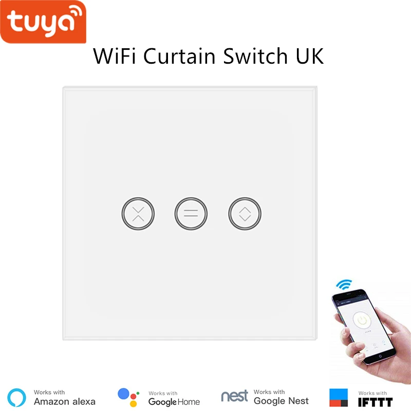 Умный переключатель занавески с Wi Fi и дистанционным управлением затвора