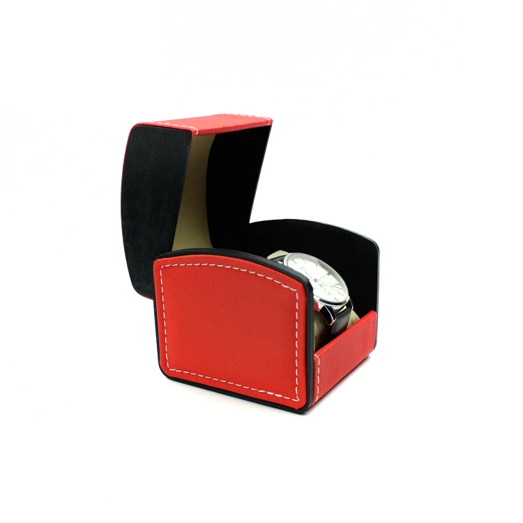 

Luxury Watch Box Display Case Watch Box Gift Box For Watch Leather Watch Box Red