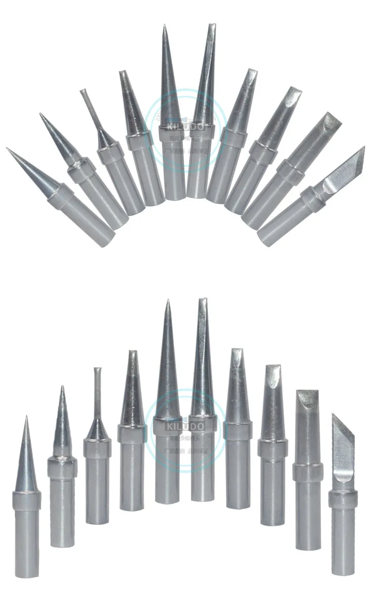 KILUDO 10 шт. Серебряный и паяльник ETA ETB ETD ETS ETKN ETL ETR Набор для Weller WESD51 WESD50 WCC100