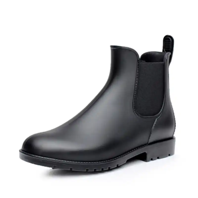 mens chelsea rain boots