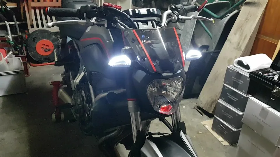 Светодиодный индикатор поворота для мотоцикла, мигающие огни, светодиодный фонарь для yamaha mt09 mt10 mt07 Tmax 500 Tmax 530 KTM RC 125 200 Z900