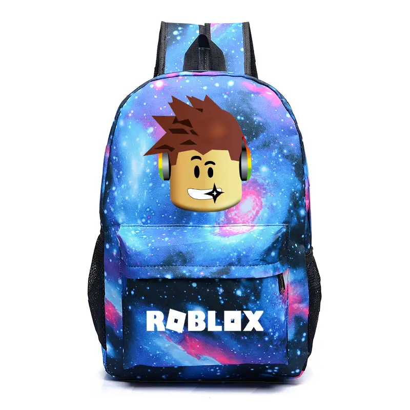 

Roblox Backpack Cosplay Galaxy Space Anime Backpacks School Bags 3D Print Travelbag Women Men Halloween Gifts