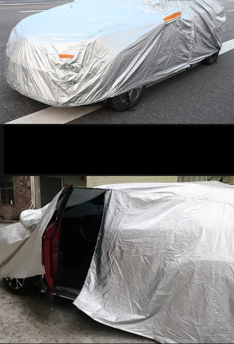 Утолщенная одежда для автомобиля Защита от дождя и снега солнца Внешняя защита