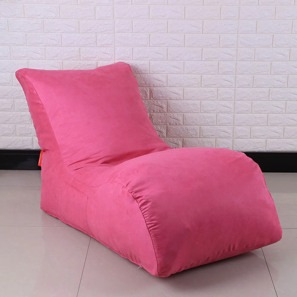 LEVMOON кресло Beanbag Chat Bean bag набор диванов мебель для гостиной без наполнения Beanbag кровати lazy seat zac - Цвет: rose