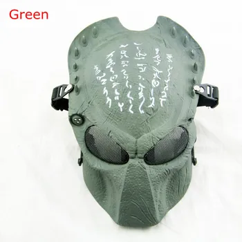 

Free Shipping Adult Predator Costume for Masquerade Halloween Cosplay Mask CS Game Outdoor Protection Helmet Army of Two Masks
