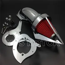 Cone Spike Air Cleaner intake for Honda Aero 750 VT750 all year 1986-2012 Chrome Motorcycle Part Cone Spike Air Cleaner intake for Honda Aero 750 VT750 all year 1986-2012 Chrome Motorcycle Part