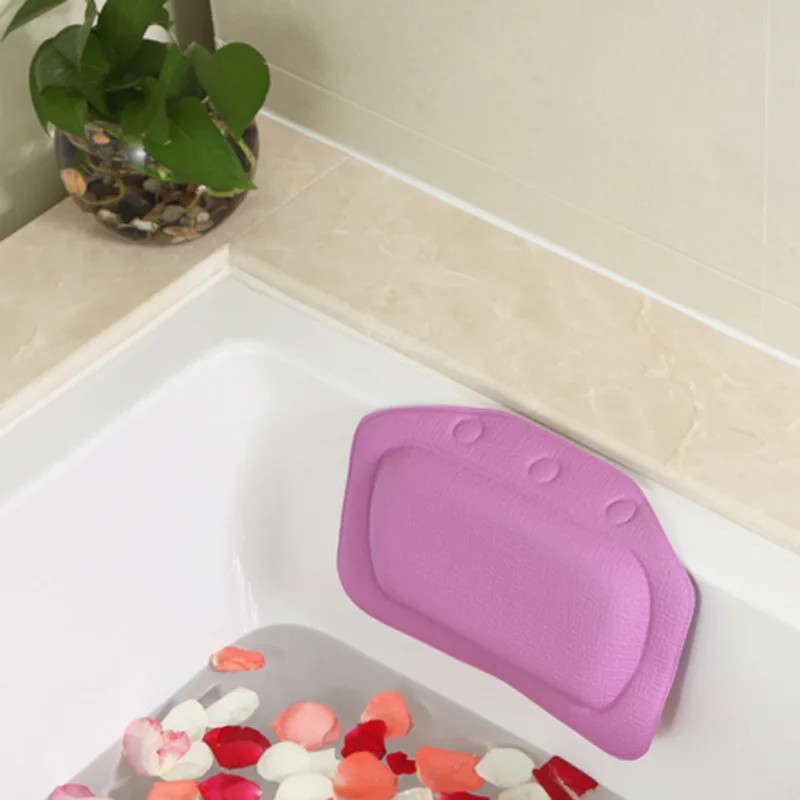 ORGANBOO 4 Colors spa bath pillow with suction cups bathroom supplies waterproof bathtub head neck rest home & garden pillows-in Bath Pillows from ... ORGANBOO 4 Colors spa bath pillow with suction cups bathroom supplies waterproof bathtub head neck rest home & garden pillows-in Bath Pillows from ...