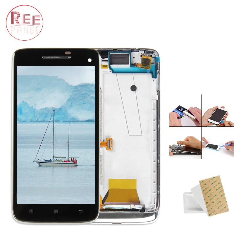 

LCD For lenovo s960 Display Tested Original Display For LENOVO Vibe X S960 LCD Display Touch Screen Digitizer Assembly S960t