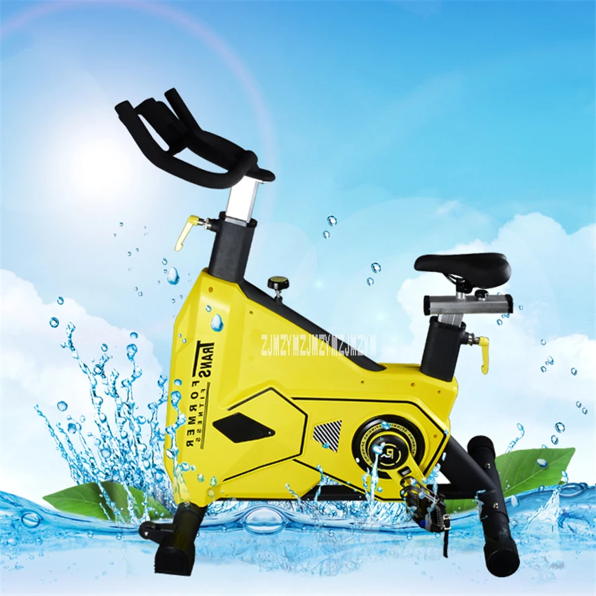 

0011 Home Exercise Bike Commercial Exercise Bicycle Full Enclosed Belt Mute Fitness Dynamic Bicycle Weight Loss Gym Equipment