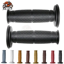 Универсальный 7/8 ''22 мм алюминиевые резиновые рукоятки для мотоциклов Moto Руль Ручка для Honda CBR600 CBR 600 F2 F3 F4 F4i CBR1000RR