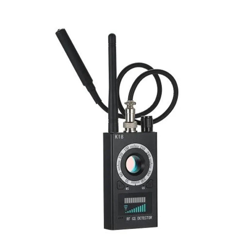 1 МГц-6,5 ГГц K18 мульти-функция Анти-шпион детектора Камера GSM аудио прибор обнаружения устройств подслушивания gps сигнала объектива устройство радиослежения обнаружения Беспроводной продукты