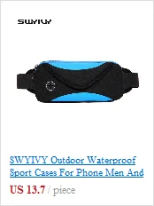 SWYIVY Sports Fanny Pack ультратонкий облегающий чехол для бега с нулевым кошельком Невидимый универсальный чехол для документов аксессуары для бега