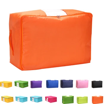 

Collapsible Comforter Quilt Storage Organizer Blanket Clothing Buggy Bag Case Pocket Box Holder Container