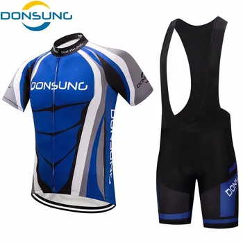 

DONSUNG 2019 Pro Cycling Set Summer MTB Bike Clothing Pro Bicycle Jersey Sportswear Maillot Ropa Ciclismo Cycling Jersey Set