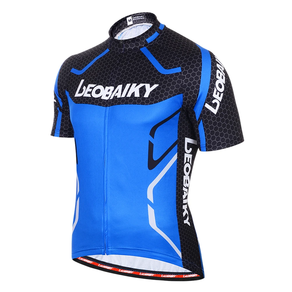 Одежда для велоспорта MTB, одежда для шоссейного велосипеда, одежда для гонок, быстросохнущая,, профессиональная команда, набор Джерси для велоспорта, мужской велосипедный шлем, перчатки, рукава - Цвет: men jersey blue