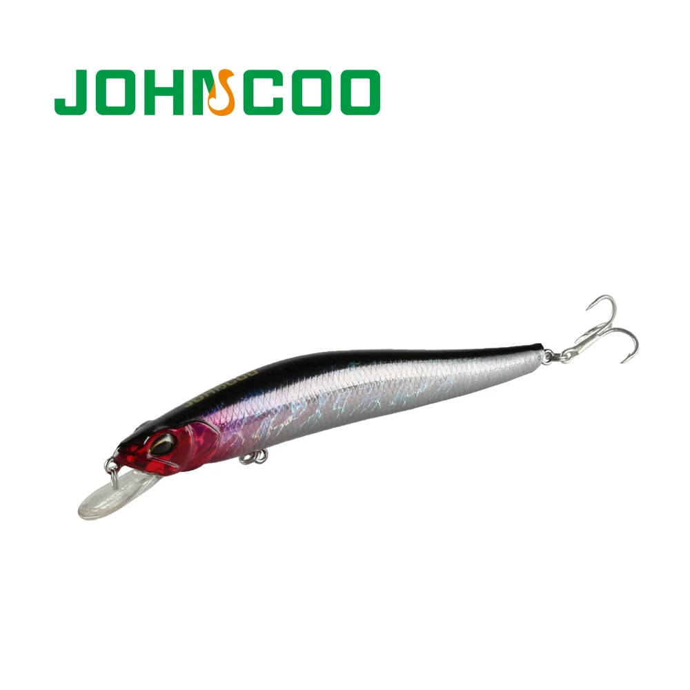 JOHNCOO 1 шт. 12 см 14 3 г новый реалистичный воблер с острыми тройными крючками