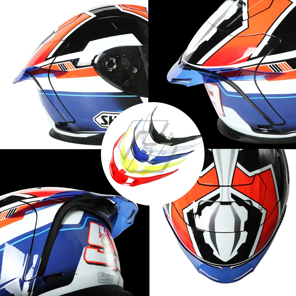 Мотоциклетный шлем спойлер чехол для AGV K3-SV K5 SHOEI ARAI Акула шлем хвост обтекатель