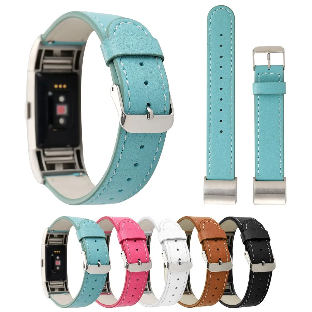 Wholesale Leather Strap Replacement Watch Band For For Fitbit Charge 2 Fashion Smart Wristbands ...